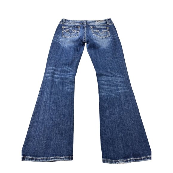 Rebock For Express Boot Cut Jeans Size 6S - Picture 2 of 13